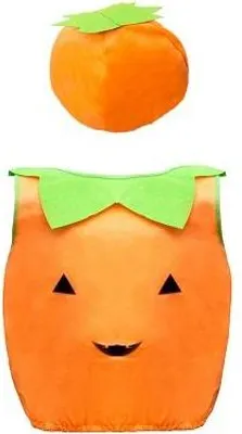 Produktbild von Kraszek Kürbis Kostüm Overall für Kinder 2-3 Jahre Halloween