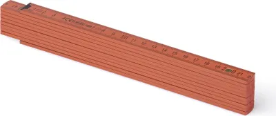 Produktbild von Metrie, Block-52 Zollstock, braun, 2 m