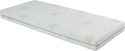 Produktbild von Best For You Schaumstoffmatratze ALOE VERA mit  Matratze Kinderbettmatratze 15 Größen von 60x120x10 cm bis 200x200x10 cm mit Reißverschluss Aloe Vera 70x140