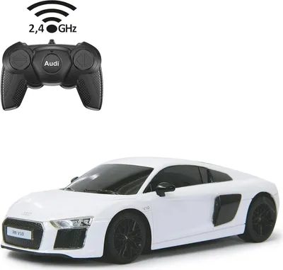 Obrázok produktu pre Audi R8 2015 1:24 biela 2,4 GHz