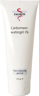 Productafbeelding van Fagron Carbomeerwatergel 1% FNA (100 gr)