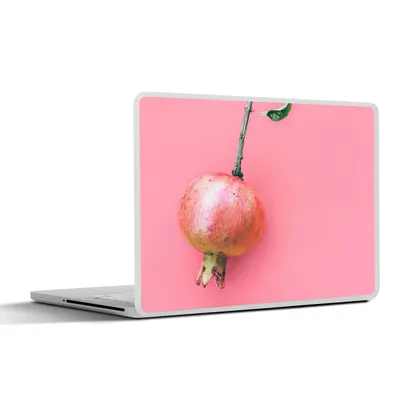 Produktbild von MuchoWow® Laptop Aufkleber Sticker Cover Pflanzen - Sommer - Rosa 31x22.5 cm - Laptop-Deko