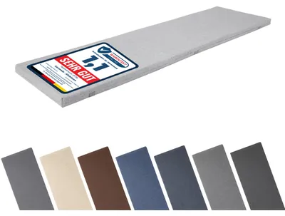 Produktbild von Garronda Bankauflage Outdoor Gartenbank Auflage 140x40 Hellgrau-8 GD-0220
