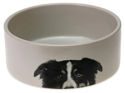 Image de Gamelle pour chien Karlie en céramique, 1500 ml, couleur : crème