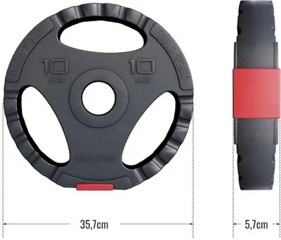 Obrázek produktu pro Gorilla Sports Činkový kotouč Olympia, plast, 10 kg