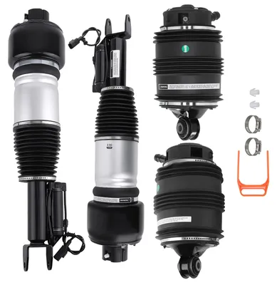 Image de 4 amortisseurs pneumatiques avant et ressorts pneumatiques arrière pour Mercedes CLS Classe E C219 W211