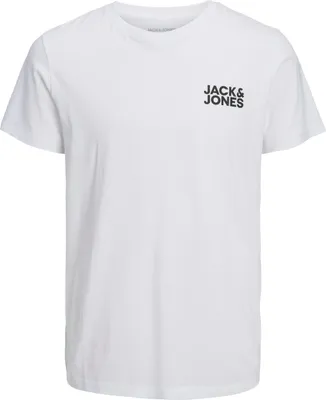 Obrázek produktu pro Pánské triko JJECORP Slim Fit 12151955 White/Small, L