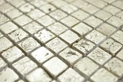 Produktbild von Handmuster Mosaik Stein Resin gold Wand Fliesenspiegel Küche Bad MOS88-0707_m