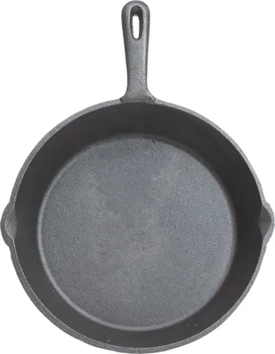 Produktbild von Gusseisen Grillpfanne - Induktionsgeeignet - 1 Stück - Schwarz - Gusseisen - 24 cm