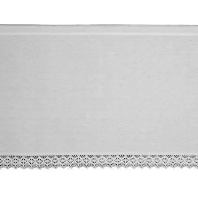 Produktbild von Gardine CLARIE weiß 60x150 cm  Kräuselband