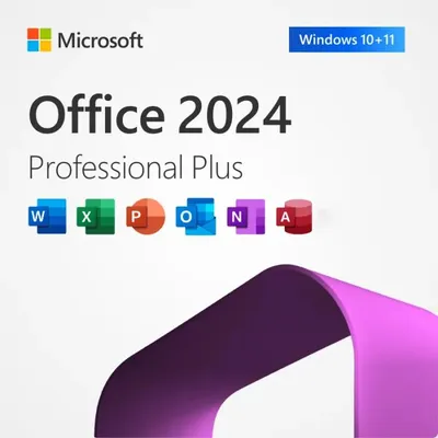 Immagine prodotto di Microsoft Office 2024 Professional Plus | 1 PC | Chiave di attivazione | Attivazione online