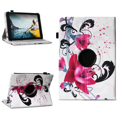 Produktbild von 360 Grad Hülle für VALE Tablet V11E / V10E / V10A Tasche Schutzhülle Cover CaseFarben:Motiv 7