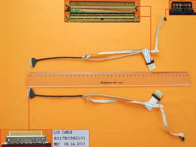 Produktbild von Displaykabel Bildschirm cable kompatibel für HP 450 455 240 245 1000 2000 6017B0362101