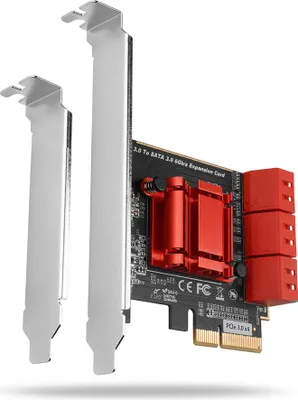 Immagine prodotto di AXAGON Axagon PCES-SA6 schede di interfaccia/adattatori SATA interni
