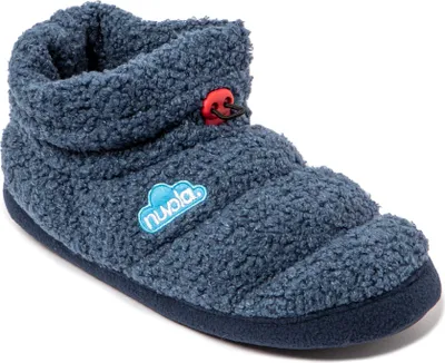Produktbild von NUVOLA. Hausschuhe Herren Damen rutschfester Sohle warm gepolstert bequem dunkelblau 36-37 - UNBEP