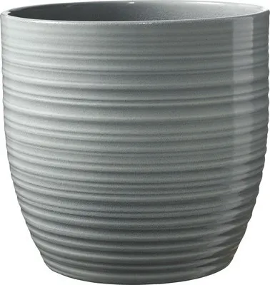 Produktbild von Blumentopf Soendgen Bergamo Lasur Keramik Ø 14 H 13 cm mintgrün