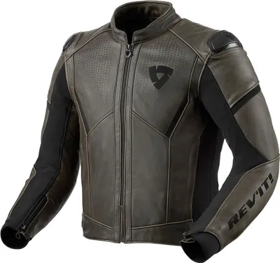 Produktbild von Revit Parallax Lederjacke Schwarz 52 Mann Schwarz 52