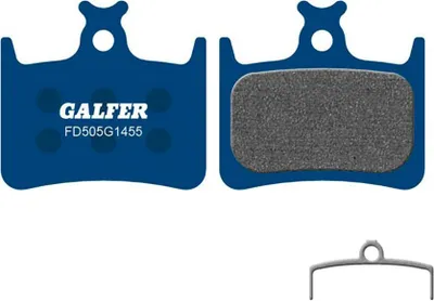 Produktbild von Galfer 505 Hope Rx4/sram Scheibenbremsbeläge Blau  Blau One Size