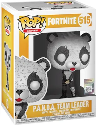 Produktbild von Fortnite - P.A.N.D.A Team Leader 515 - Funko Pop! - Vinyl Figur