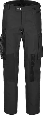 Image de Pantalon de moto en textile imperméable Spidi Tour Evo 2 H2Out, noir, XL