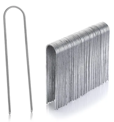 Produktbild von GardenMate Erdanker verzinkt, 150mm lang, 25mm breit, Ø 2,9 mm, 250 Stück