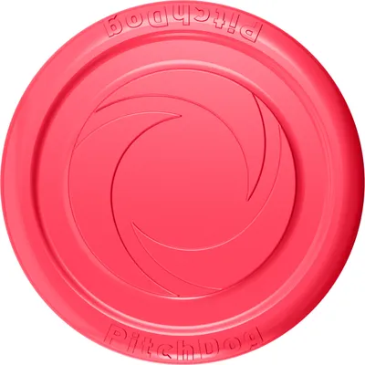 Produktbild von Frisbee für Hunde, Hundespielzeug, Gummi, Soft-Disc, interaktive Outdoor-Spielzeug, Hundeerziehung, Flying Disc, Soft, 24 cm, Rosa