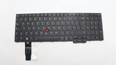 Zdjęcie produktu dla Klawiatura Do Laptopa Lenovo Cs23 Nm Top, Czarno-Niebieska, Chy, Ger, 5N21K05015