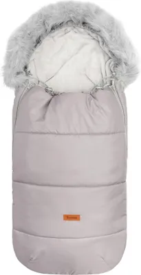 Produktbild von SENSILLO - Fußsack Kinderwagen Winter - Außenstoff Wasserabweisend - 100x50cm - Perle / Beige