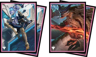 Produktbild von Ultra Pro - Deck Protector Standard Sleeves - Magic: Kamigawa Neon Dynasty (100) Kotori, Pilot Prodigy / A