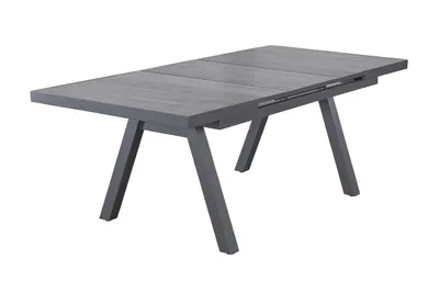 Produktbild von Gartentisch Nizza Ausziehtisch mit Synchronauszug 160/210x100x75 cm Keramik Anthrazit