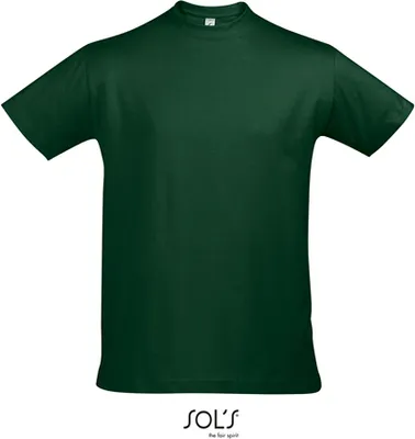 Produktbild von SOLs 11500 | Imperial Herren T-Shirt Uni - Farbe: Bottle Green - Größe: M