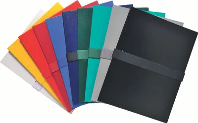 Produktbild von EXACOMPTA Dokumentenmappe mit Klettverschluss schwarz