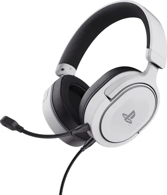 Produktbild von Headset, offiziell lizenziert für Playstation 5, nachhaltig, PS4/PS5-, 1,2 m Kabel, 50 mm Treiber, abnehmbares Mikrofon, verstellbare Over-Ear-Headset