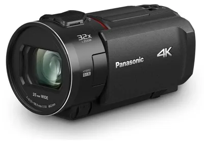 Zdjęcie produktu dla Panasonic HC-VX3E-K, 8,57 MP, MOS BSI, 25,4 / 2,5 mm (1 / 2.5"), 4K Ultra HD, 7,62 cm (3"), LCD