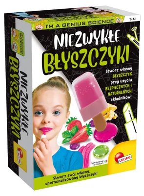 Zdjęcie produktu dla Lisciani I'm a Genius Niezwykłe błyszczyki zestaw do tworzenia