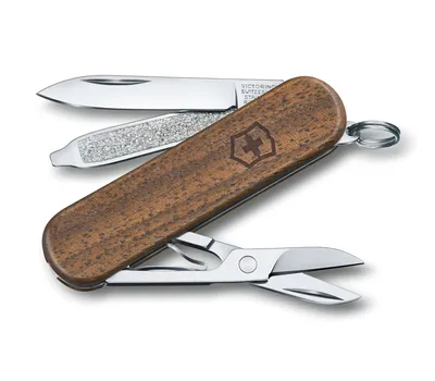 Immagine prodotto di Victorinox 0.6221.63 Classic SD Wood, 58 mm, legno di noce