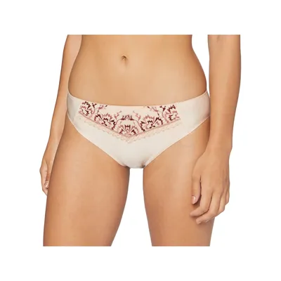 Produktbild von Nahtloser Damen-Slip von CHANTELLE mit Spitzeneinsatz, Artikel 16B3, Fra 46 - Eur 44 - Ita 5 - Uk XL - Usa XL, Poliestere 46%,Poliammide 40%,Elasthan 14%