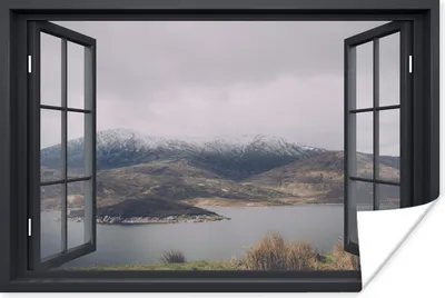 Produktbild von MuchoWow® Poster Aussicht - Landschaft - Wasser 30x20 cm - Plakate - Print