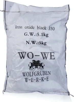 Produktbild von Eisenoxid Pulver Pigmentpulver Farbpigmente für Betonfarbe Lehm Knetbeton W120 Schwarz - 1Kg