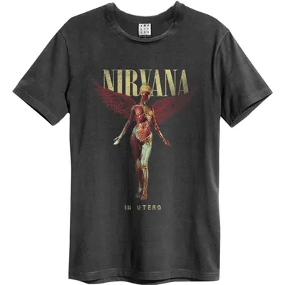 Produktbild von Nirvana T-Shirt Herren Amplified Collection - In Utero charcoal L