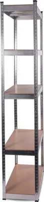 Obrázek produktu pro Aga 2x Kovový regál 174x75x30 cm 5 polic
