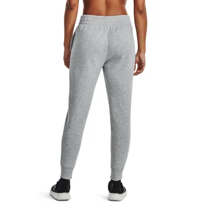 A person wearing grey sweatpants, shown from the back.