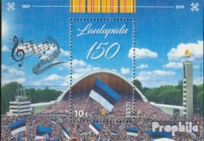 Produktbild von Briefmarken Estland 2019 Mi Block47 (kompl.Ausg.) postfrisch Estnische Liederfeste