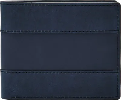 Produktbild von FOSSIL Kartenetui Everett Bifold Flip ID Insignia Blue dunkelblau