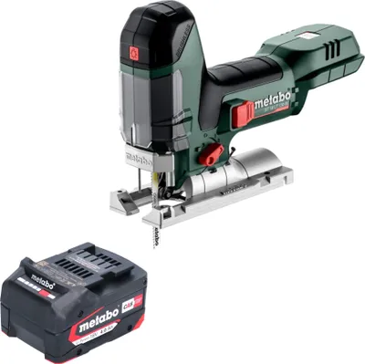 Obrázek produktu pro Akumulátorová přímočará pila Metabo ST 18 LT 130 BL 18 V 130 mm bez kartáčů + 1x akumulátor 4,0 Ah - bez nabíječky