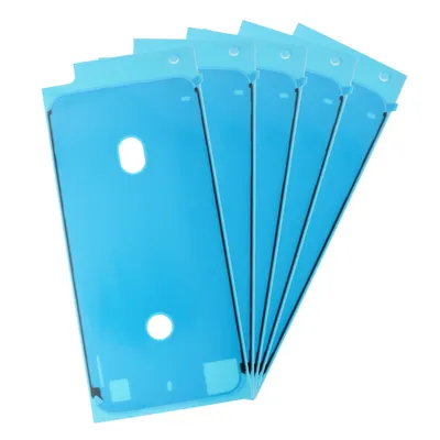 Produktbild von 5x iPhone 8 SE 2020 Rahmen LCD Display Kleber Dichtung Folie Wasserdichtung Neu Weiß