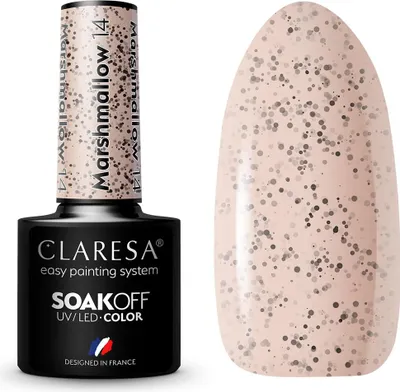Image de CLARESA Gel hybride MARSHMALLOW 14 5 g