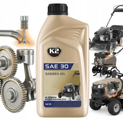 Produktbild von K2 Garden Oil SAE30 SG/CE Motoröl für 4-Takt-Gartenmaschinen 1 l O5451E