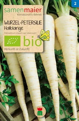 Artikelbild 1 von 'BIO Wurzel-Petersilie Halblange einjährig' aus der Kategorie Petersiliensamen