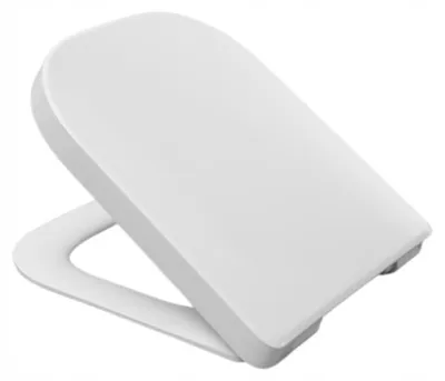 Image de Ramm Abattant WC Slow-Closing pour Cersanit Caspia, Blanc Duroplast